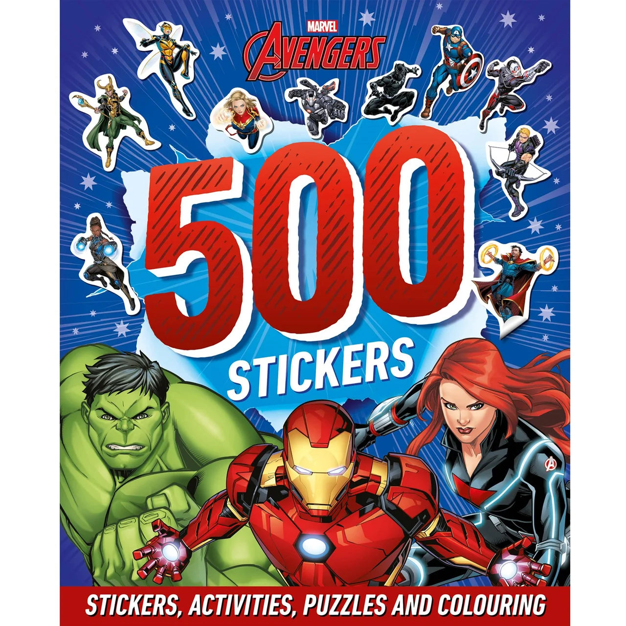 Marvel Avengers: 500 Stickers - Anilas UK