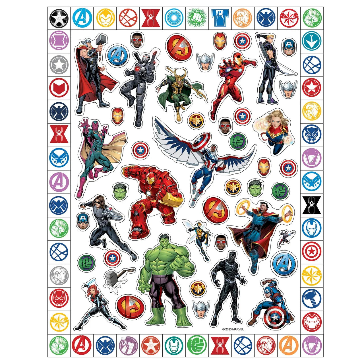 Marvel Avengers: 500 Stickers - Anilas UK