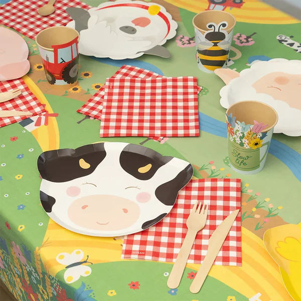 Farm Waterproof Tablecover (180 x 120 cm) - Anilas UK