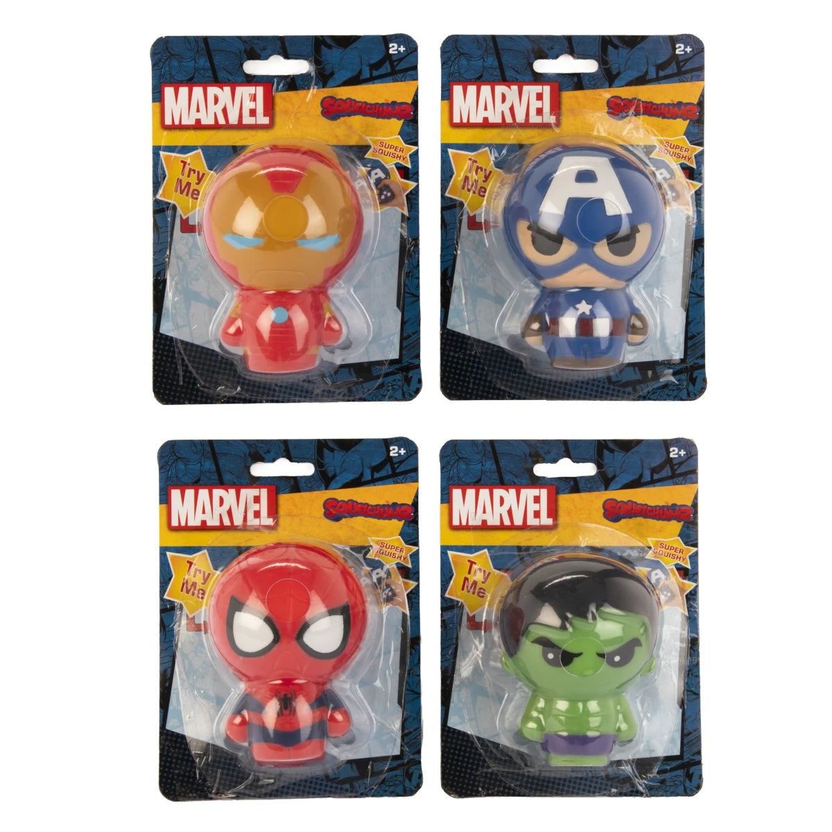 Marvel Squelchums Assorted (4 designs) - Anilas UK