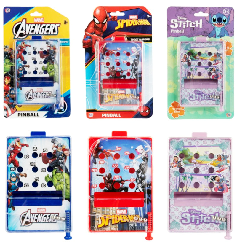 Disney Pinball Toy Assorted - Anilas UK