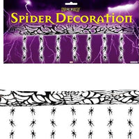 Halloween Ceiling Decoration With Spiders (3m)