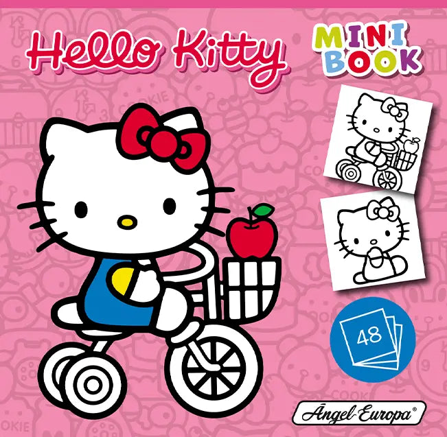 Hello Kitty Mini Colouring Book, 48 sheets - Anilas UK