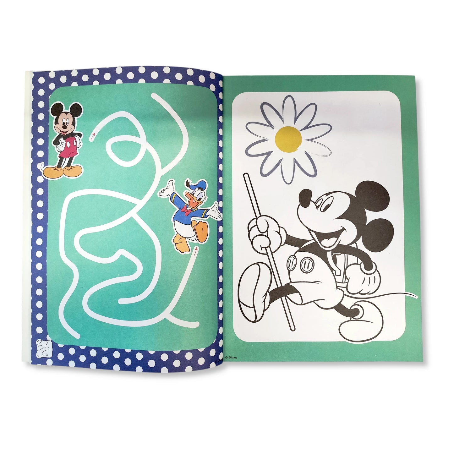 Disney Mickey and Friends Activity Book with Stickers & Pencils