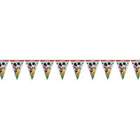 Mickey Mouse Clubhouse Birthday Party Bunting Banner - Anilas UK