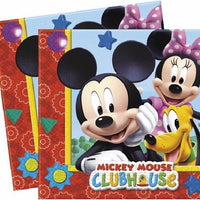 Playful Mickey Mouse Napkins (Pack of 20) - Anilas UK