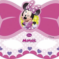 Minnie Mouse Paper Masks (Pack of 6) - Anilas UK