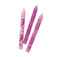 
              Princess Live Your Story Birthday Candles & Holders (Pack of 12) - Anilas UK
            