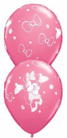 
              Minnie Mouse Rose Balloons (Pack of 6) - Anilas UK
            
