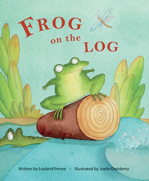 Frog On The Log Children's Picture Story Book - Anilas UK