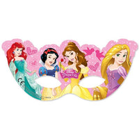 Princess Live Your Story Paper Masks (Pack of 6) - Anilas UK