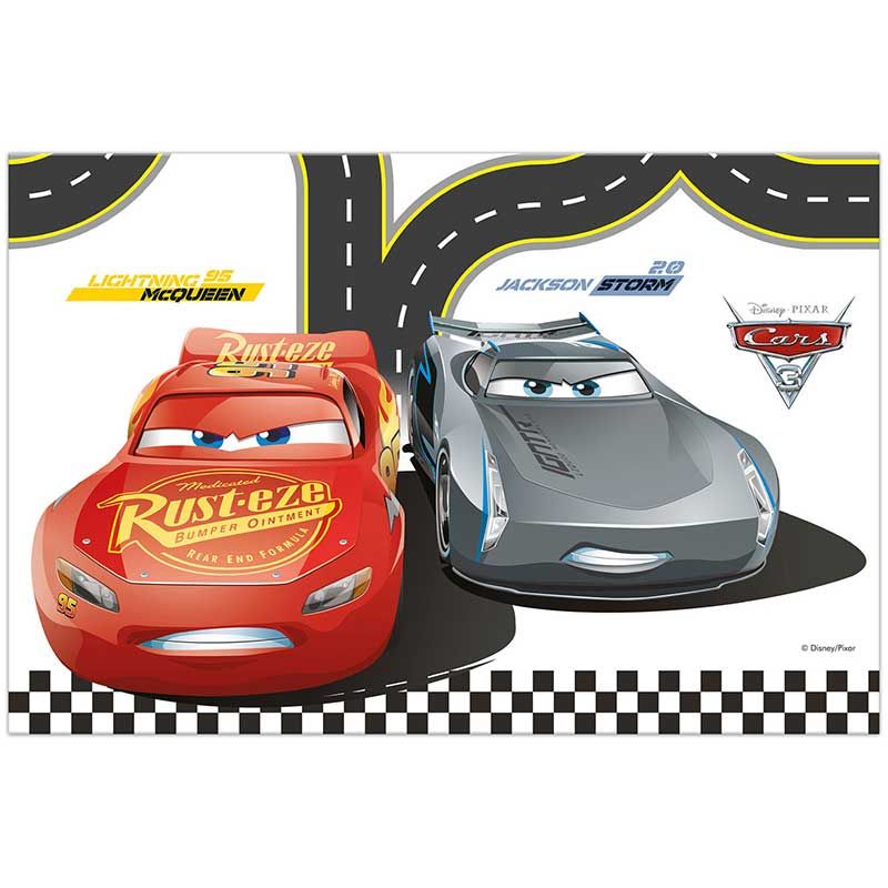 Disney Cars Plastic Table Cover (1.2 x 1.8 m) - Anilas UK