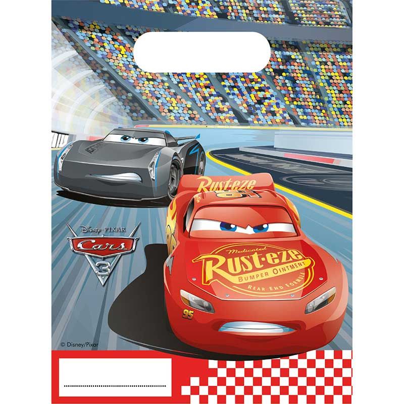 Disney Cars Party Bags (Pack of 6)