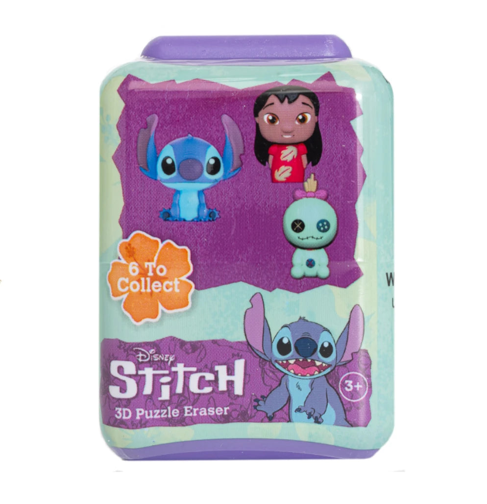 Disney Stitch 3D Puzzle Eraser (8 to collect) - Anilas UK