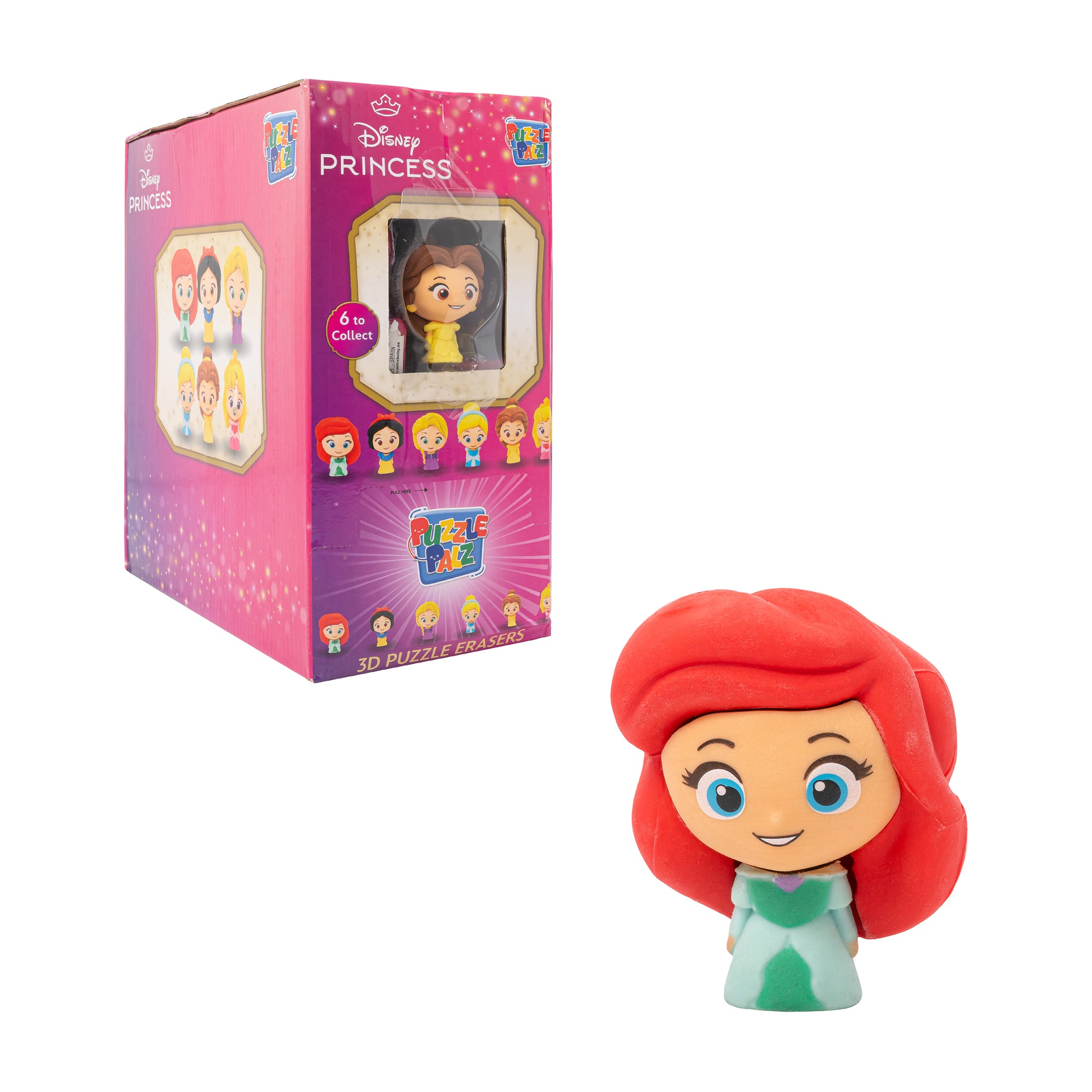 Disney Princess 3D Puzzle Eraser (6 to collect) - Anilas UK