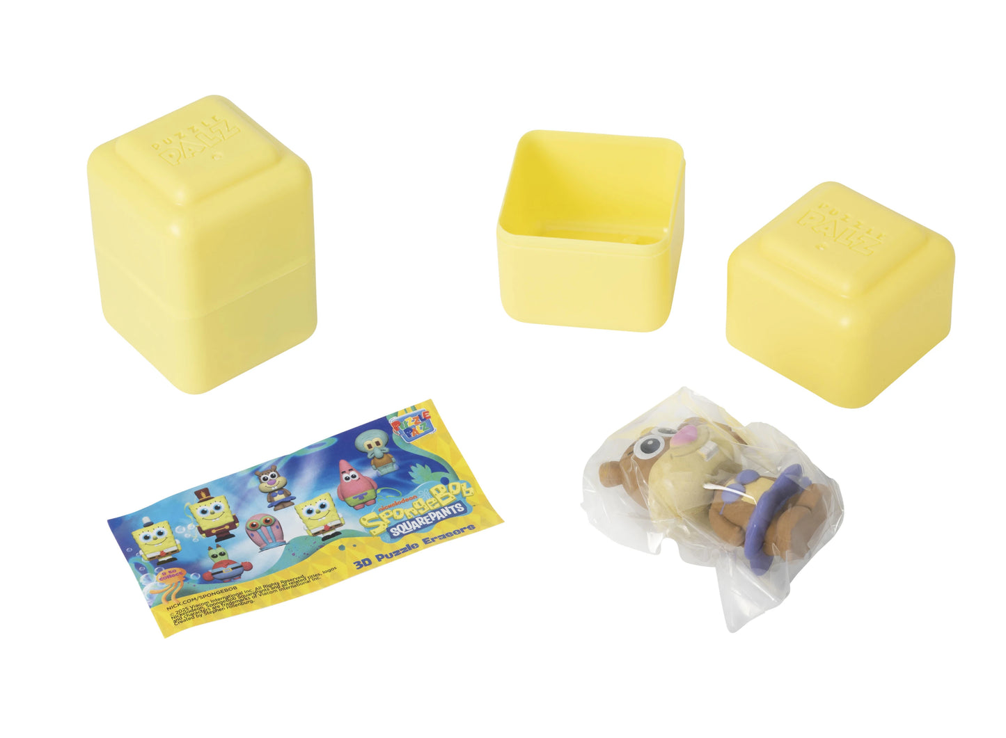 Sponge Bob 3D Puzzle Eraser (8 to collect) - Anilas UK