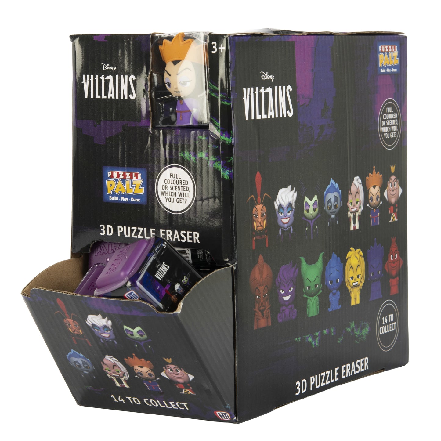 Disney Villains 3D Puzzle Eraser (14 to collect) - Anilas UK