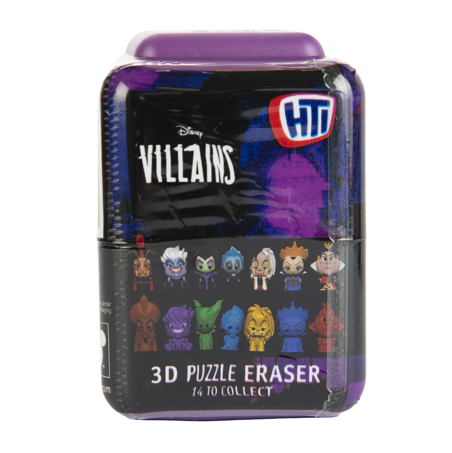 Disney Villains 3D Puzzle Eraser (14 to collect) - Anilas UK