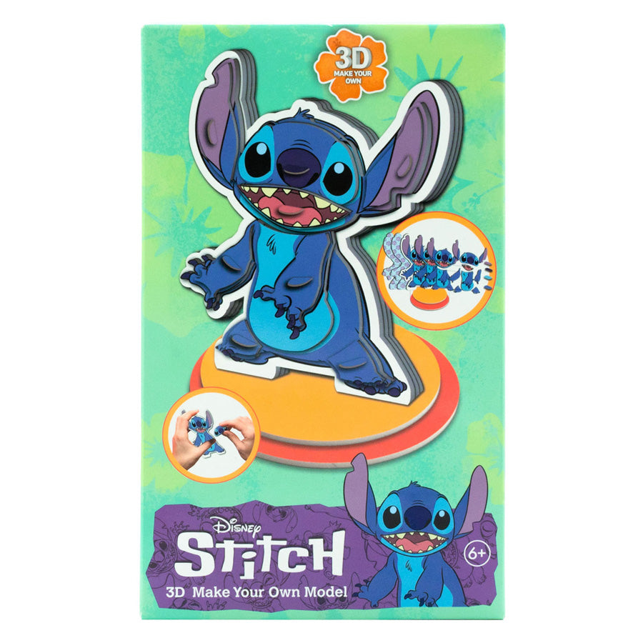 Disney Stitch Make Your Own 3D Model - Anilas UK