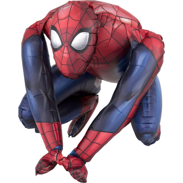 Sitter Spider-Man Foil Balloon (38 x 38 cm) - Anilas UK