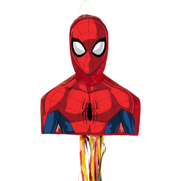 Spiderman Pull Pinata, Superhero Design, Ages 3+ - Anilas UK