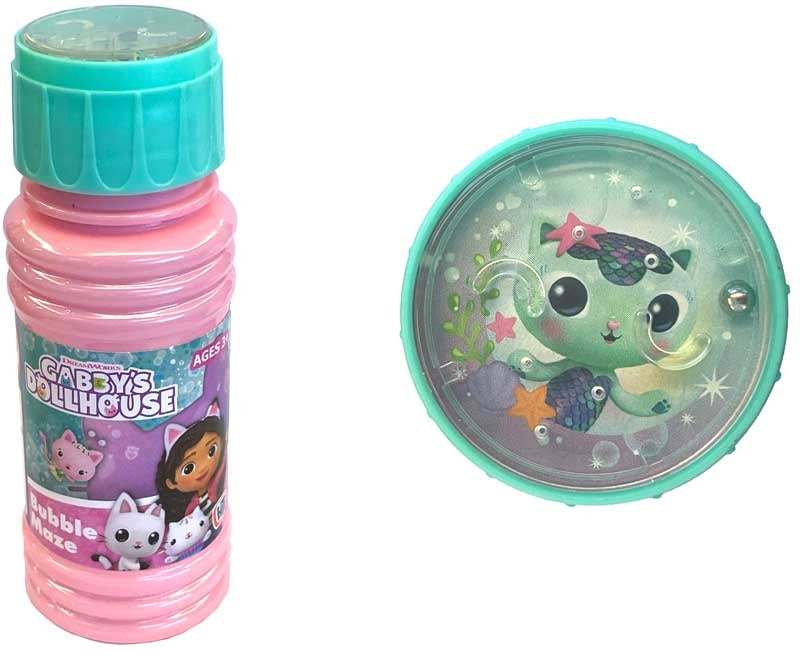 Gabby's Dollhouse Bubble Tub with Wand & Maze Top - Anilas UK