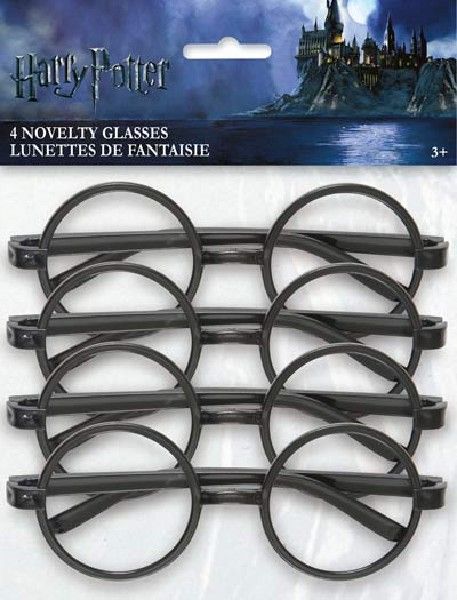 Harry Potter Novelty Glasses (4 pieces) - Anilas UK