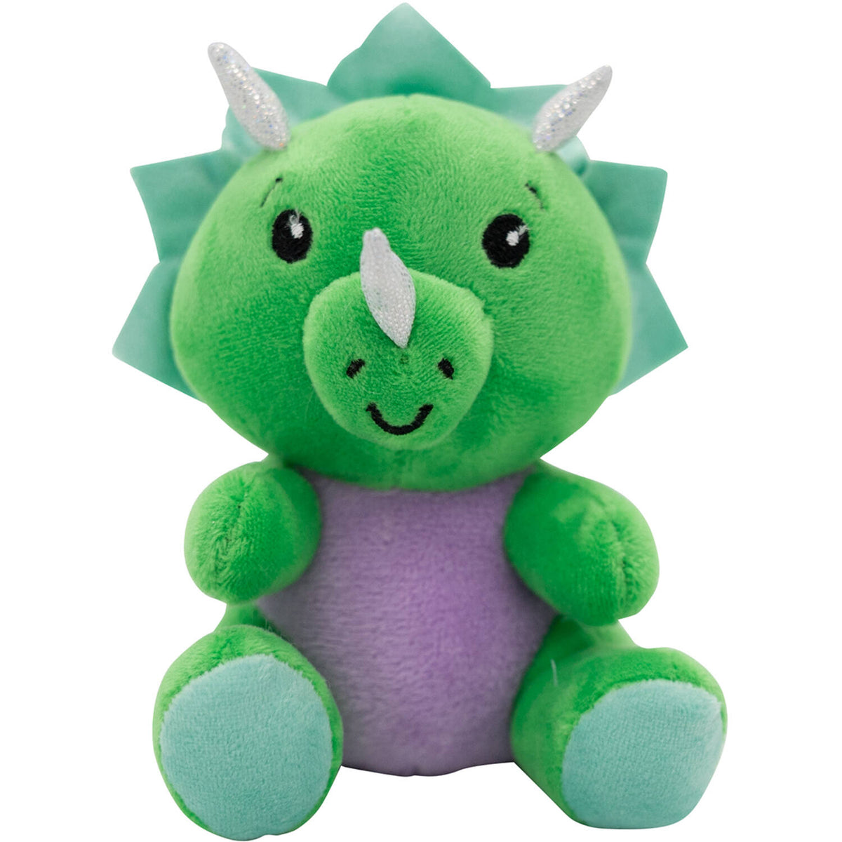 2-in-1 Plush Toy Balloon Weight Dinosaur With Hook, 11cm, 90g
