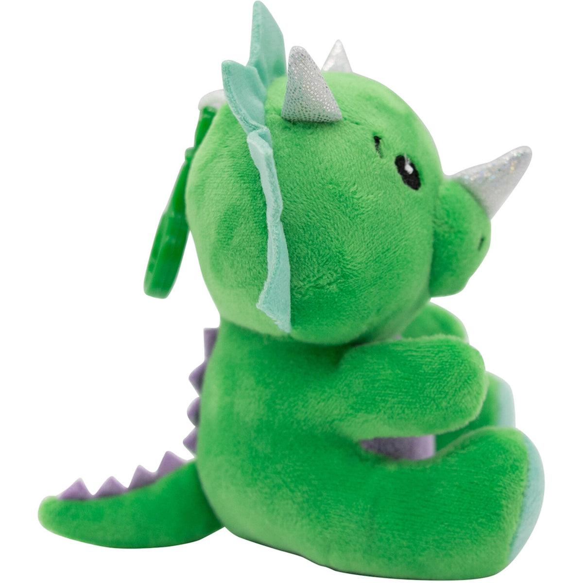 2-in-1 Plush Toy Balloon Weight Dinosaur With Hook, 11cm, 90g