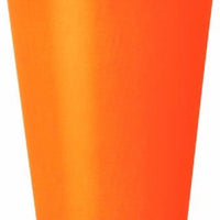 Pumpkin Orange Paper Party Cups (Pack of 14)