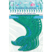 Mermaid Glitter Tail Garland Banner - Anilas UK
