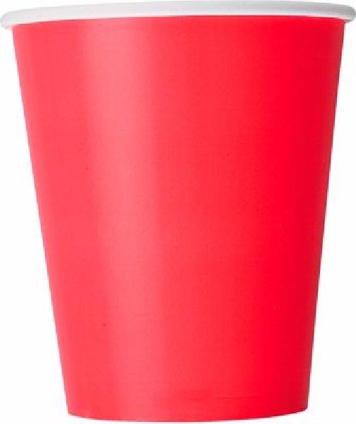 Ruby Red Paper Party Cups (Pack of 14) - Anilas UK