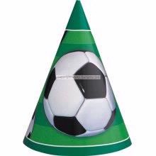 3D Football Birthday Party Hat ( Pack of 8) - Anilas UK