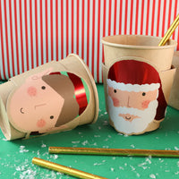 
              DIY Santa and Elf Face Paper Cups (Pack of 10) - Anilas UK
            