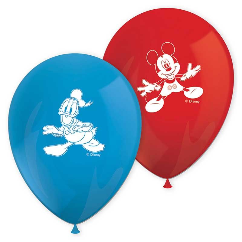 Mickey Rock The House Balloons (Pack of 8) - Anilas UK