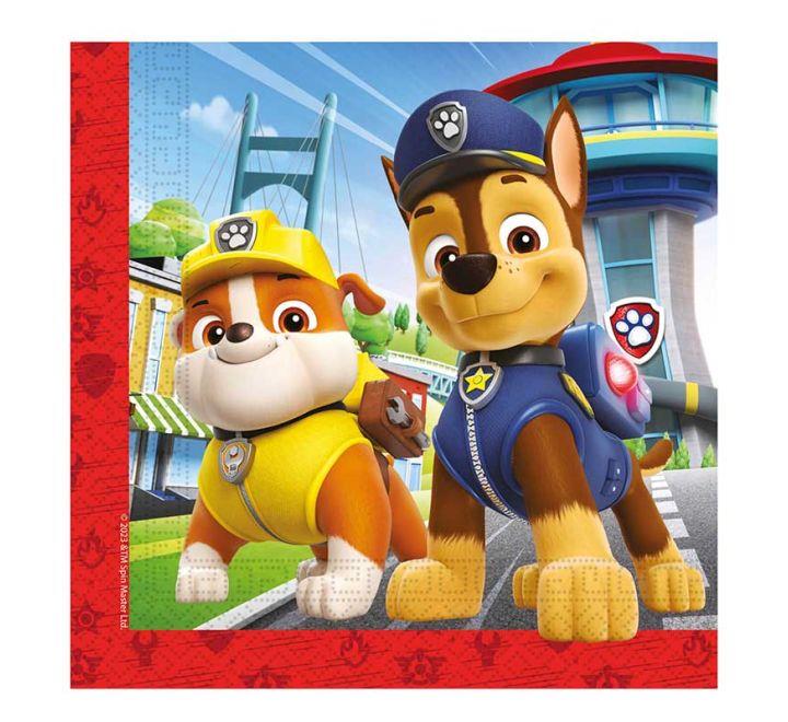 Paw Patrol Napkins (Pack of 20) - Anilas UK