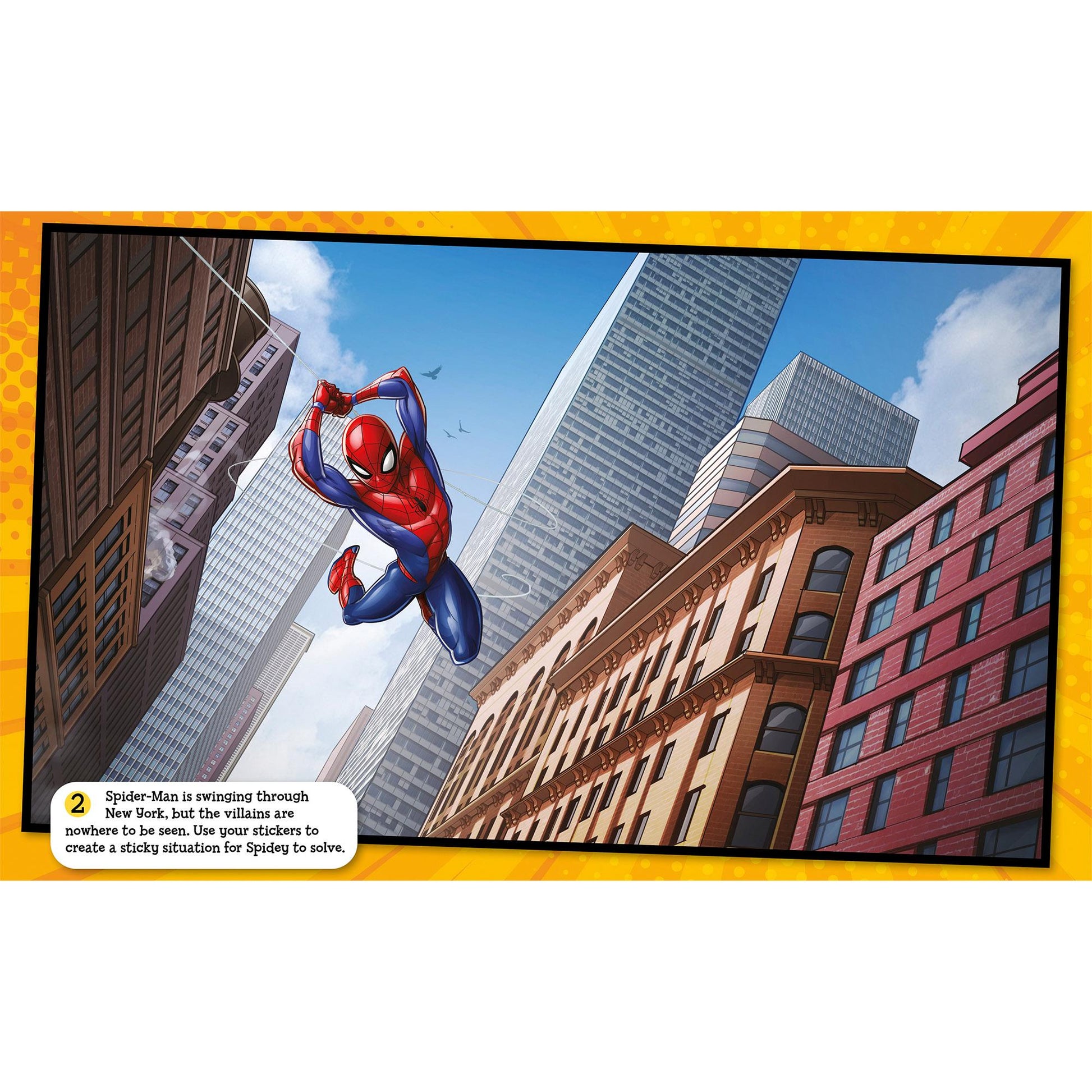 Marvel Spider-Man: Sticker Scenes - Anilas UK
