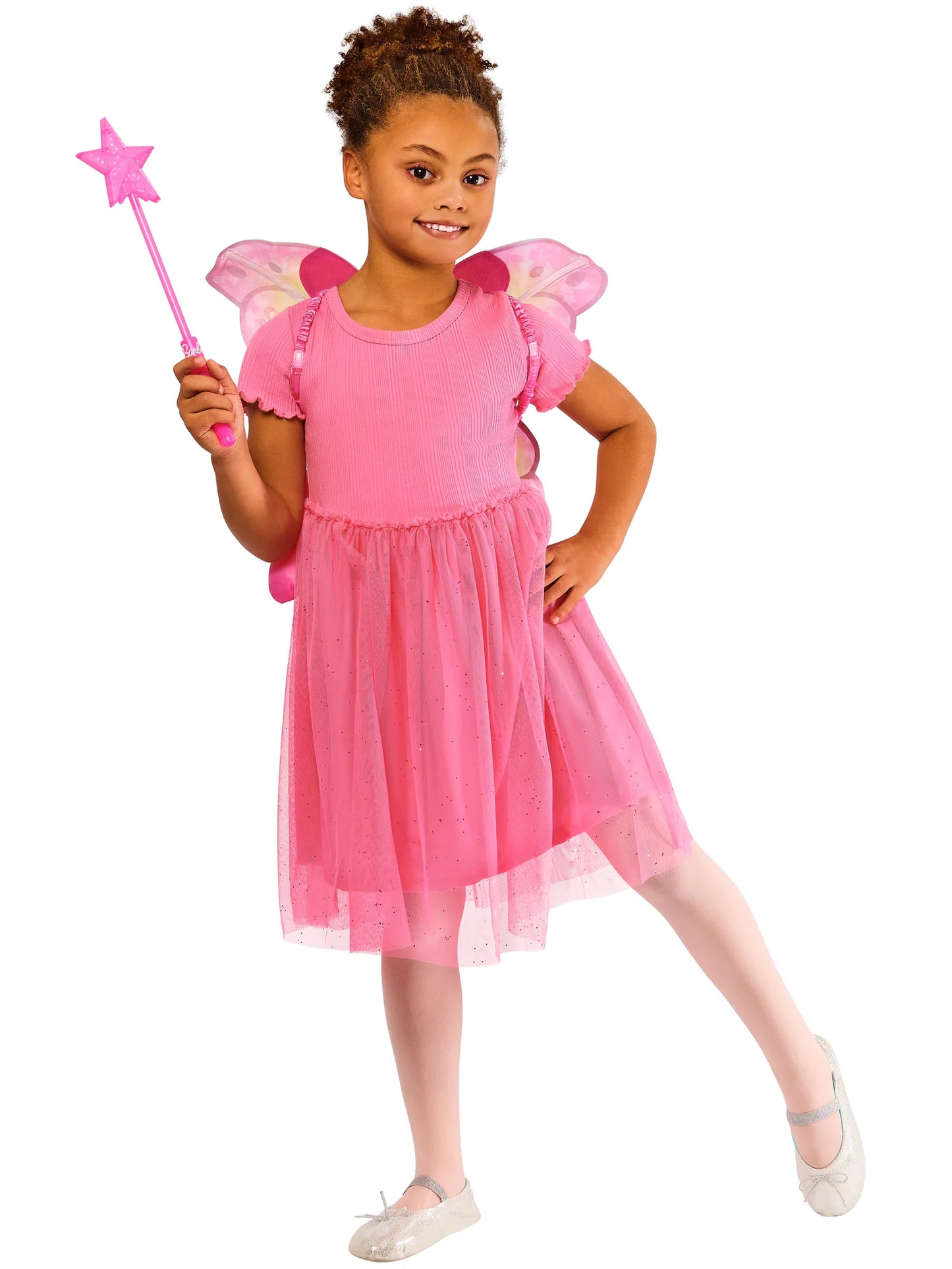 Barbie Fairy Wand and Moveable Wings Dressins Up Set - Anilas UK