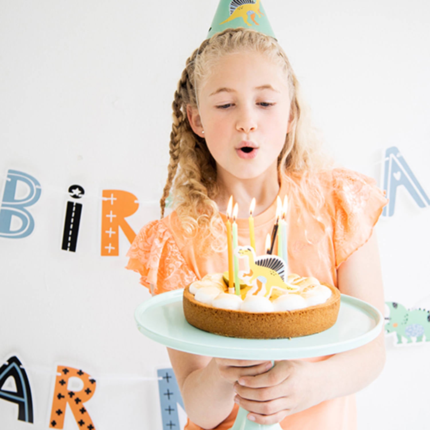 Party Hats - Dino Roars (6 pieces) - Anilas UK
