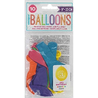 
              Latex Assorted Happy 3rd Birthday Balloons (Pack of 10)
            