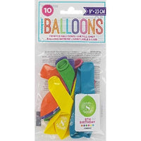 
              Latex Assorted Happy 8th Birthday Balloons (Pack of 10)
            