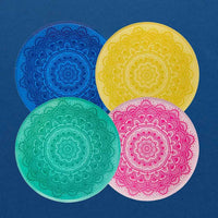 Mandala Design Paper Plates (Pack of 8) - Anilas UK