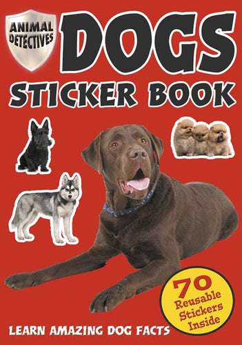 Animal Detectives Dogs Sticker Book - Anilas UK