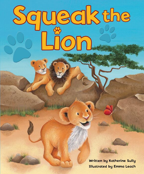 Squeak The Lion Picture Book - Anilas UK