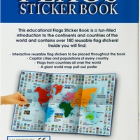 Flags Sticker Book - Anilas UK