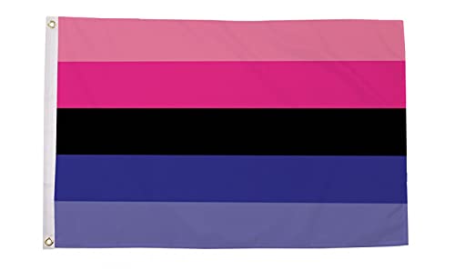 Omnisexual Premium Quality Flag (5ft x 3ft) - Anilas UK