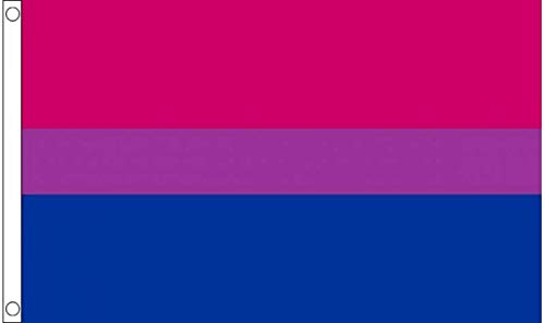 Giant Bisexual Premium Quality Flag (8ft x 5ft)