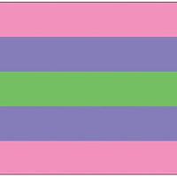 Trigender Premium Quality Flag (5ft x 3ft) - Anilas UK