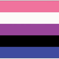 Genderfluid Premium Quality Flag  (3ft x 2ft) - Anilas UK