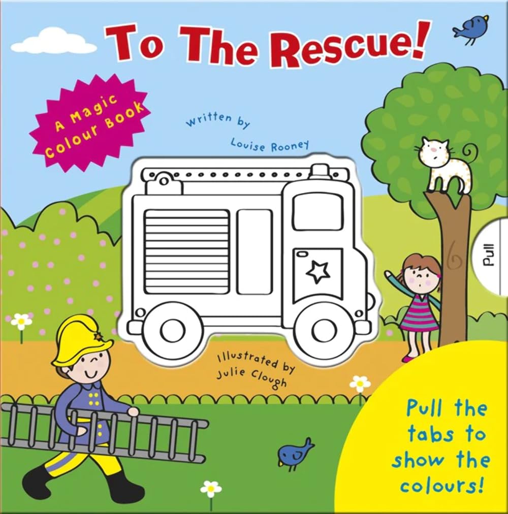To The Rescue! (A Magic Colour Book) - Anilas UK